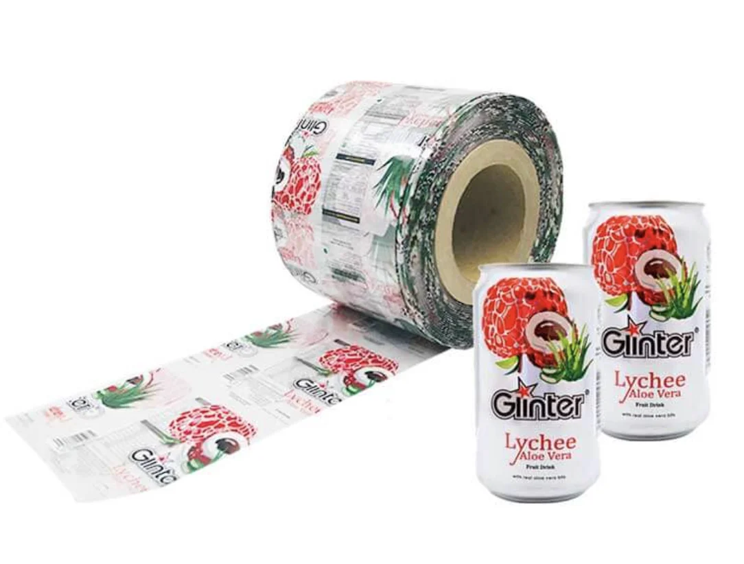Beverage Can packaging shrink labels