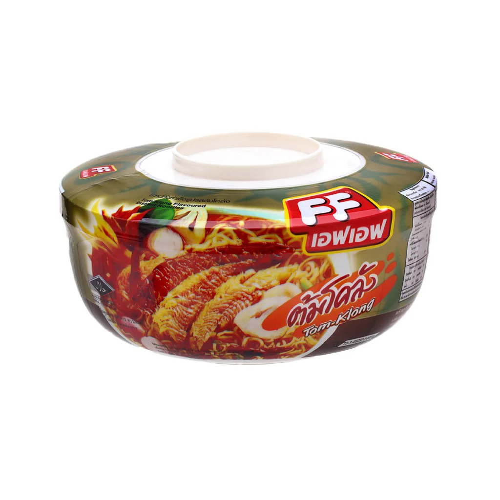 Noodles shrink label