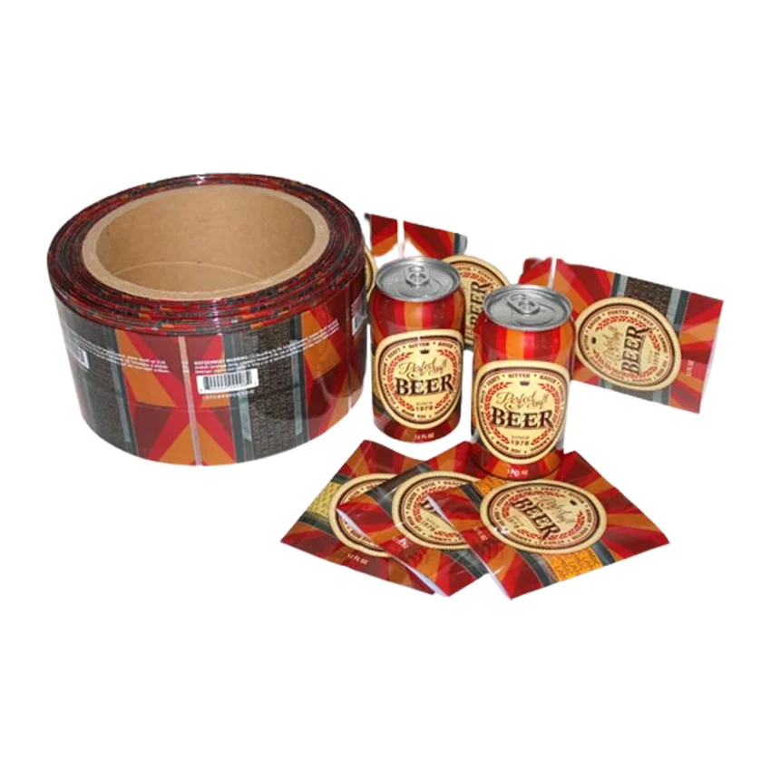 Beer Can shrink sleeves