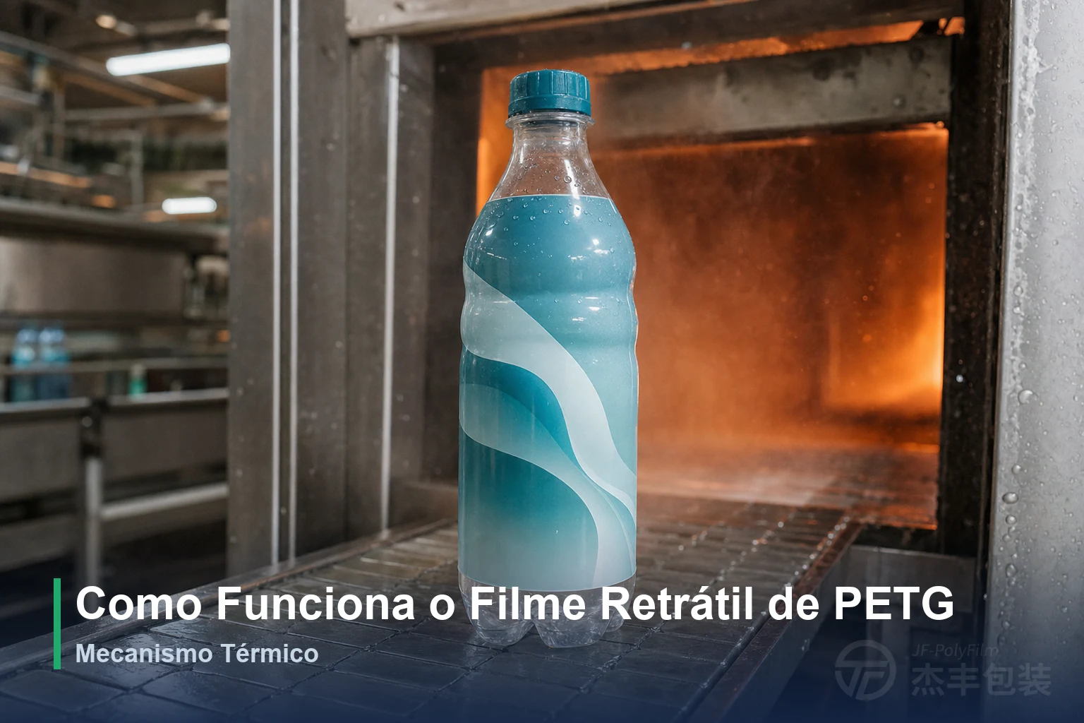Como Funciona o Filme Retrátil de PETG: Mecanismo Térmico
