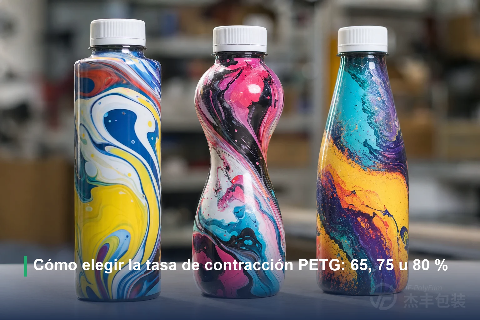 Cómo elegir la tasa de contracción PETG: 65, 75 u 80 %