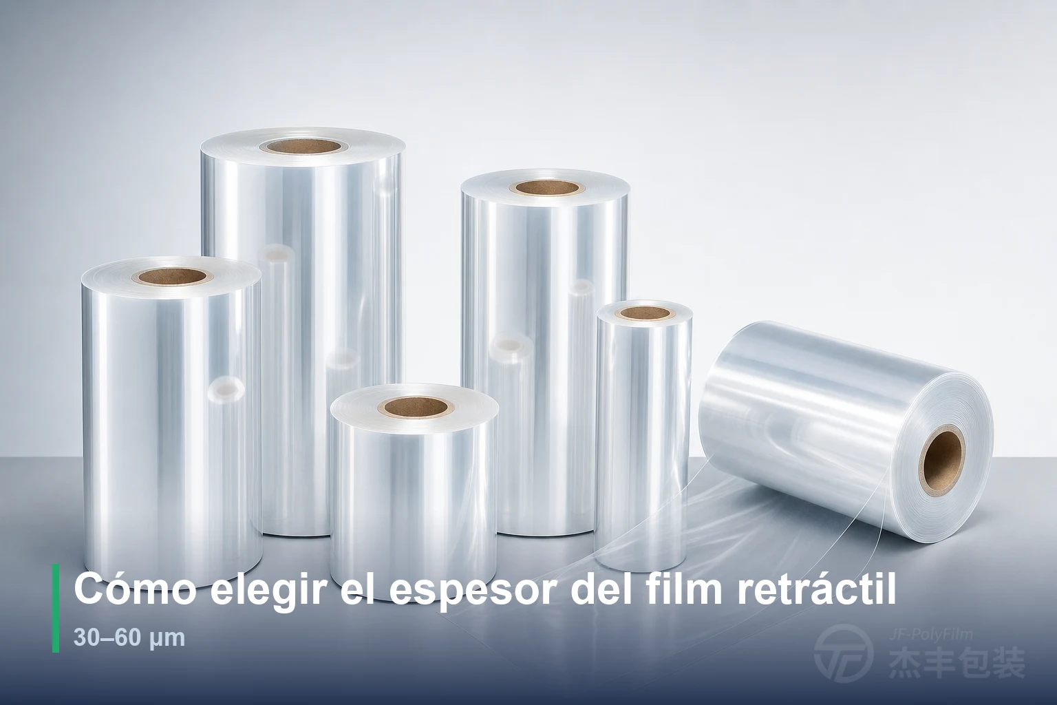 Cómo elegir el espesor del film retráctil: 30–60 μm