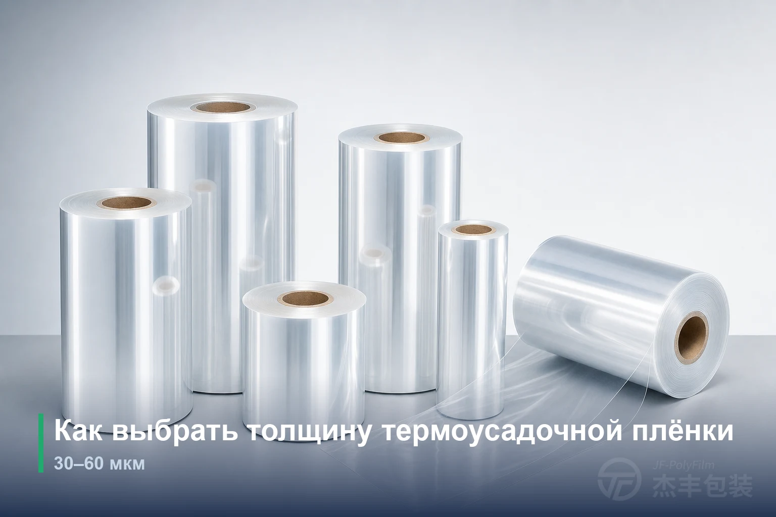 Как выбрать толщину термоусадочной плёнки: 30–60 мкм