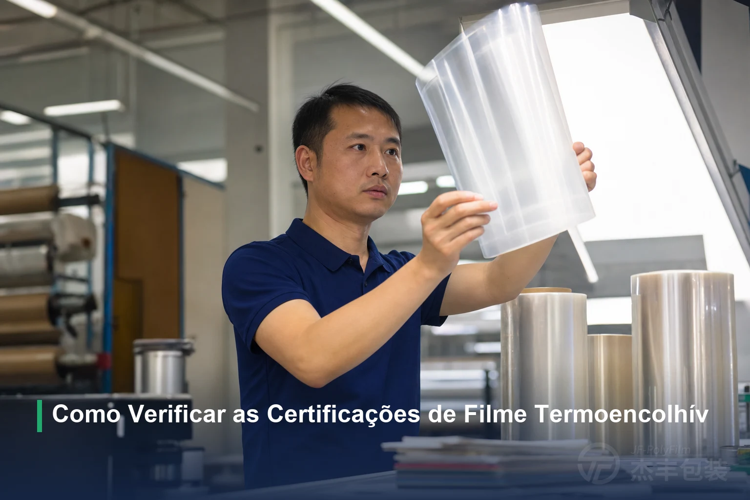 Como Verificar as Certificações de Filme Termoencolhível