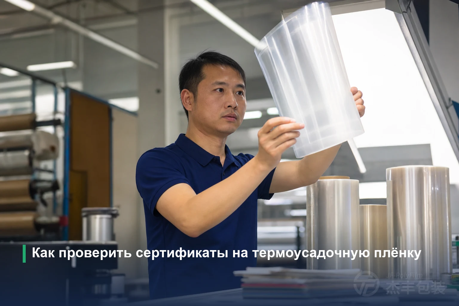 Как проверить сертификаты на термоусадочную плёнку