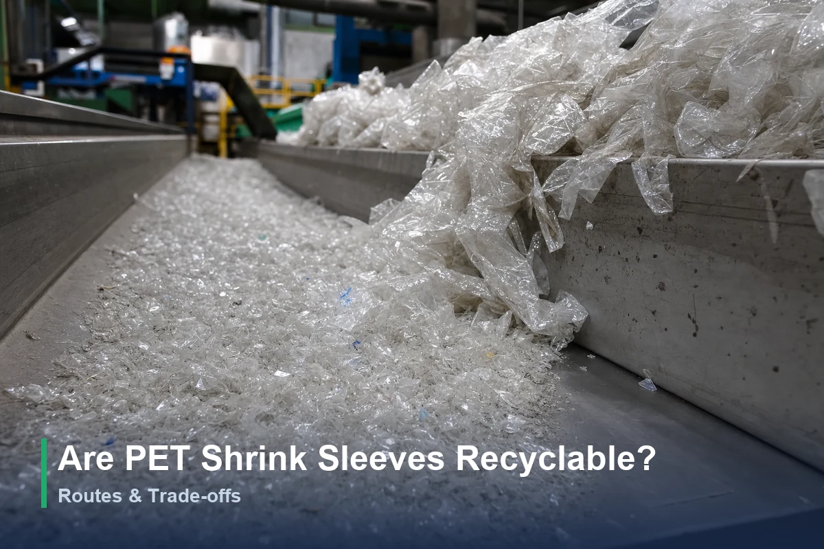Are PET Shrink Sleeves Recyclable? Routes & Trade-offs