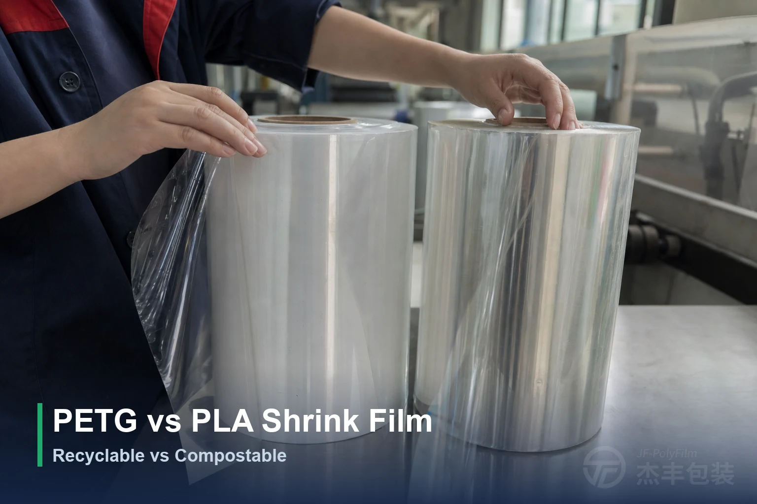 PETG vs PLA Shrink Film: Recyclable vs Compostable