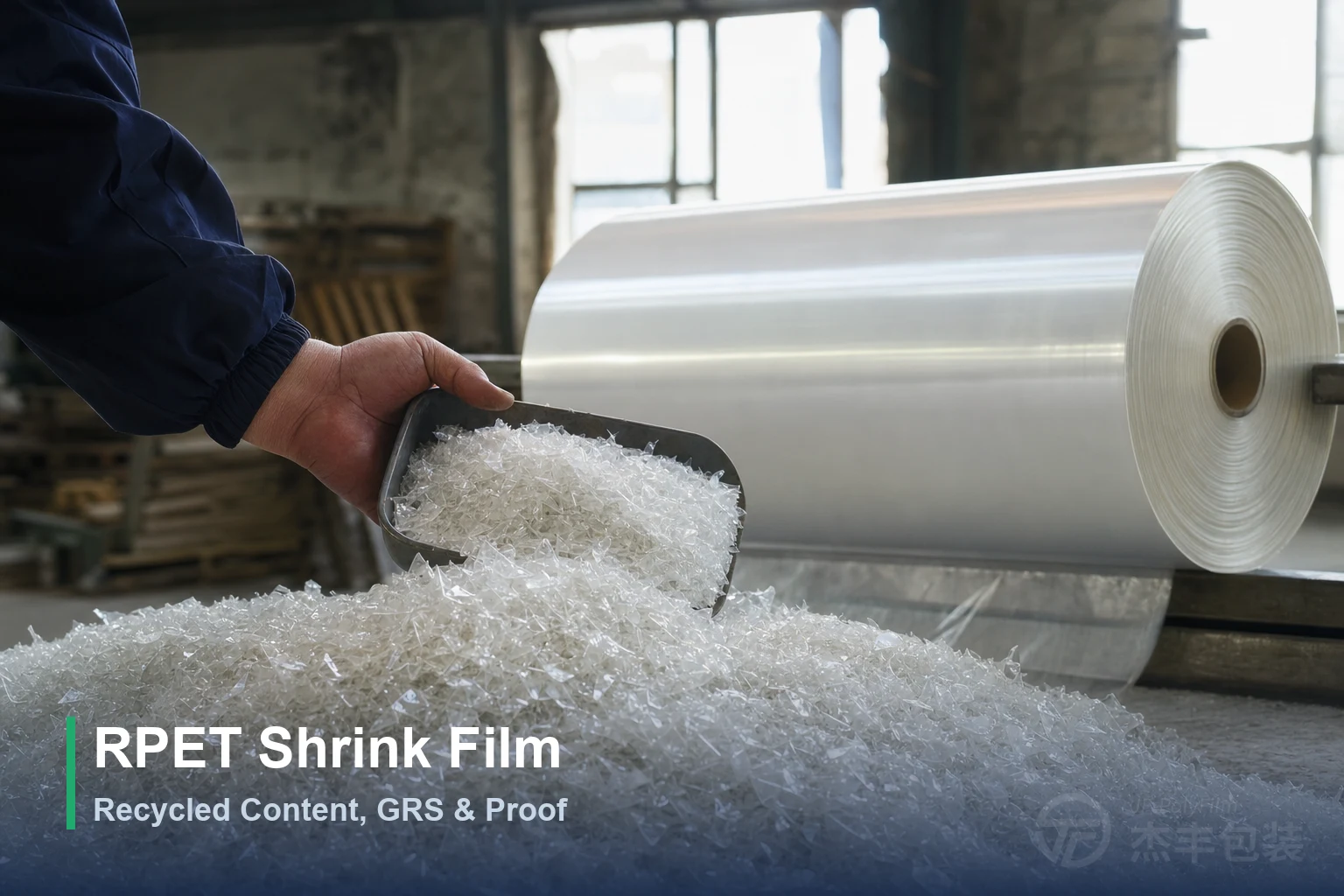 RPET Shrink Film: Recycled Content, GRS & Proof