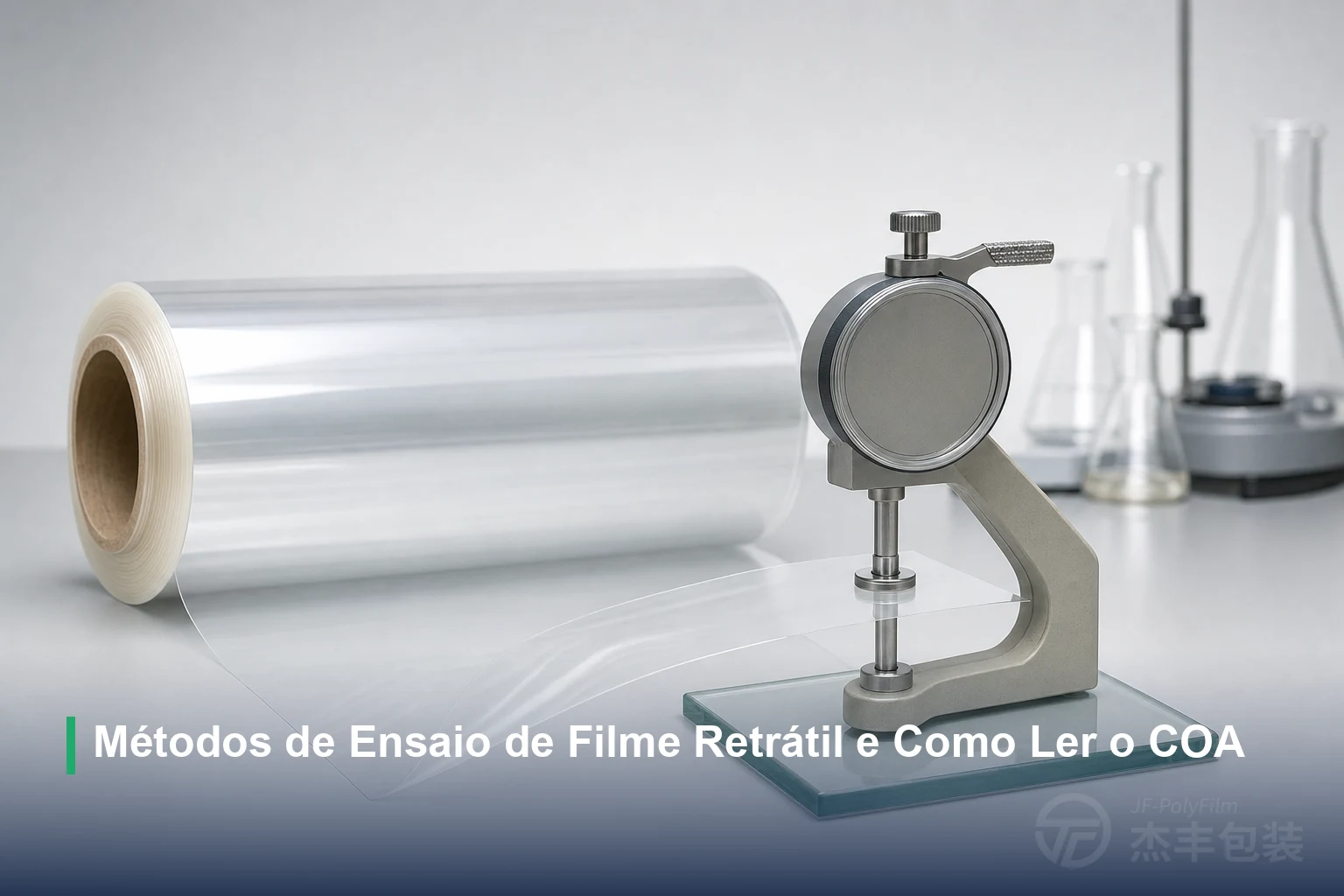 Métodos de Ensaio de Filme Retrátil e Como Ler o COA